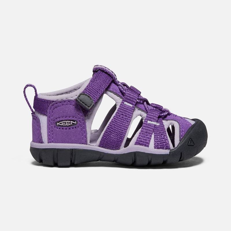 Keen Seacamp II CNX Baby Sandalen Kinder DE-35970 Royal Purple/Lavender Gray - Keen Kinderschuhe Lil